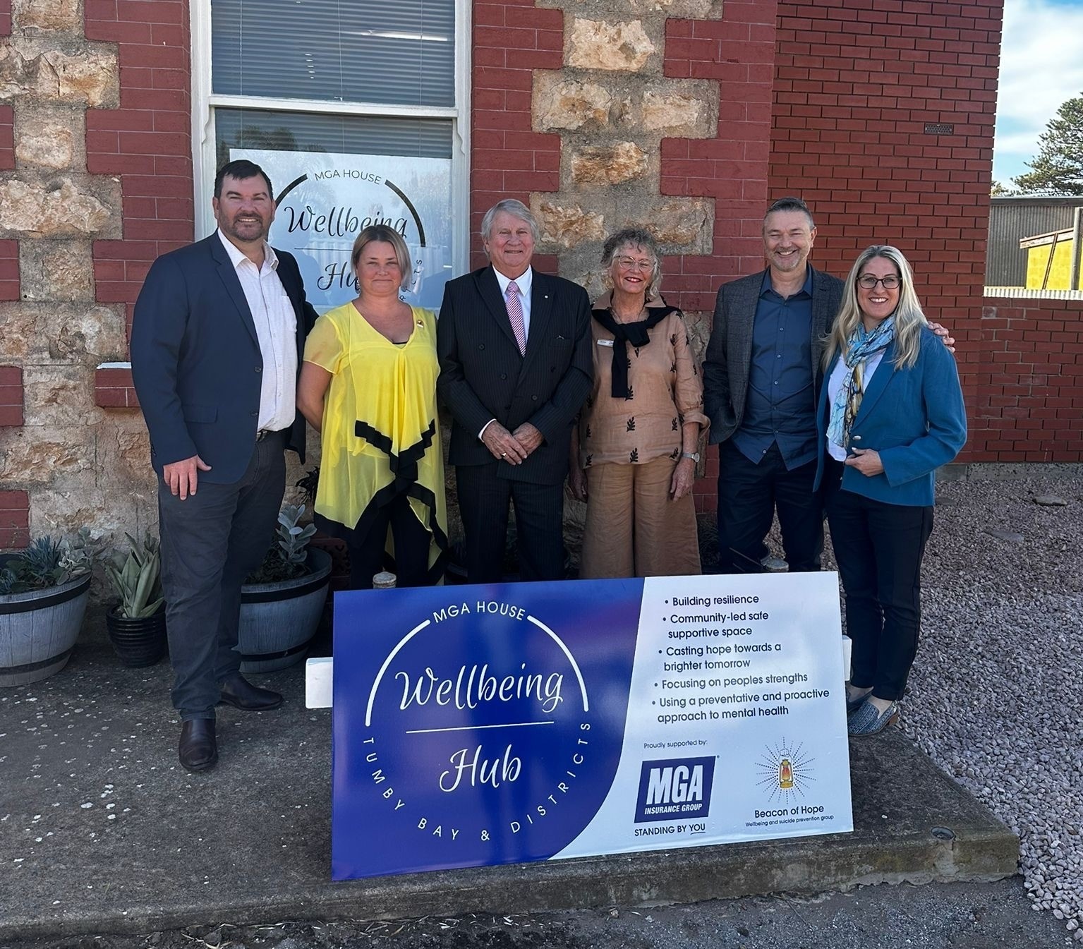 Opening of the new Wellbeing Hub in Tumby Bay