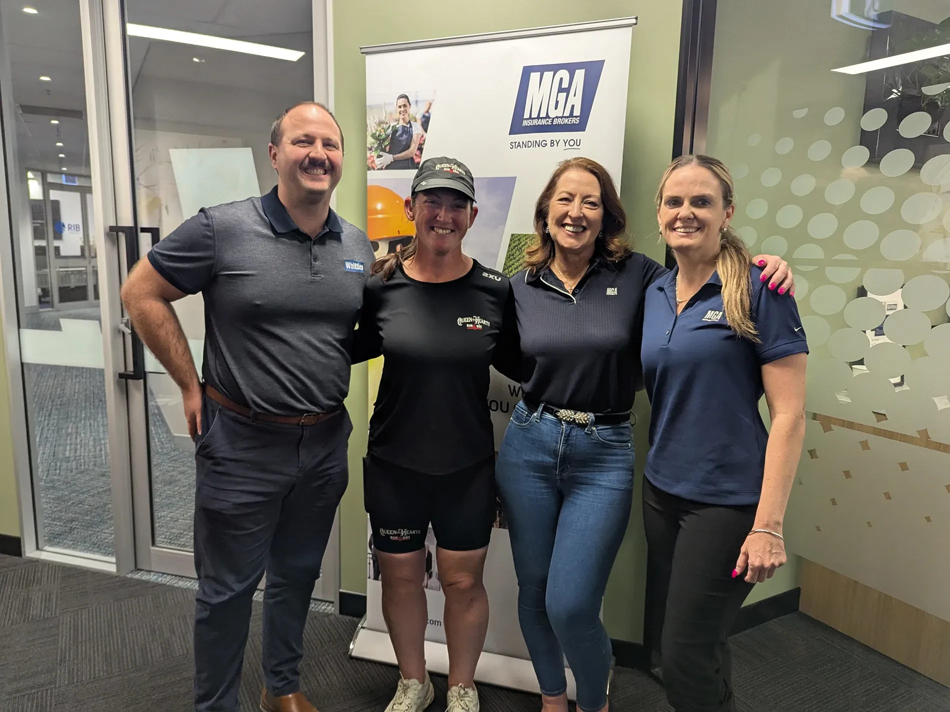 Queen of Hearts Update – A Visit from Dawn at MGA Toowong