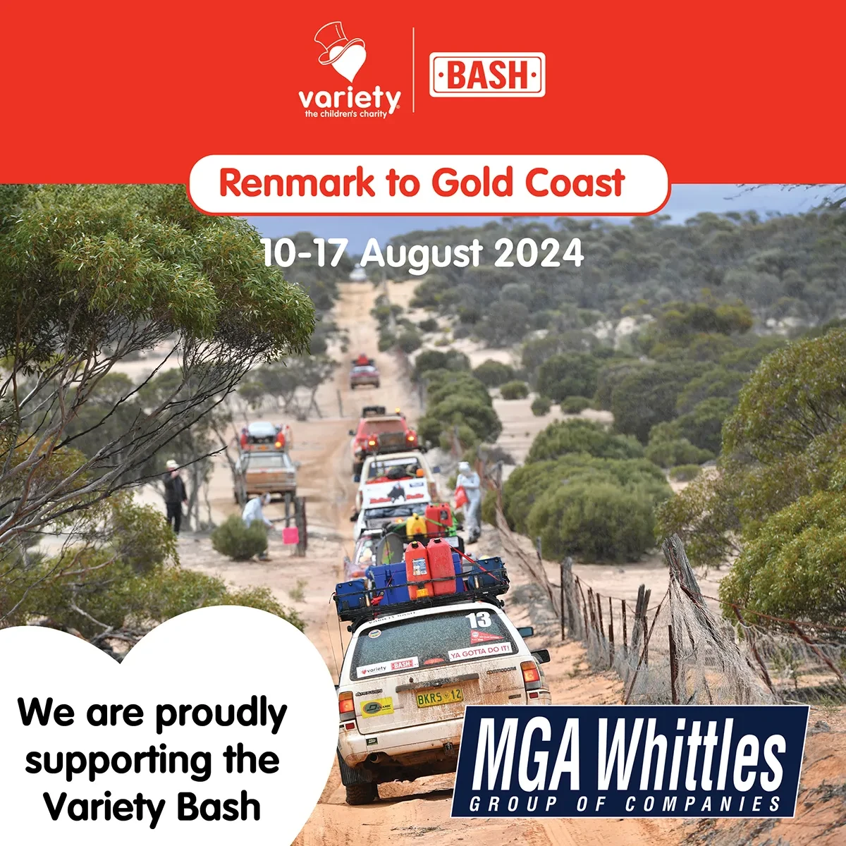 Proudly Supporting the 2024 SA Variety Bash